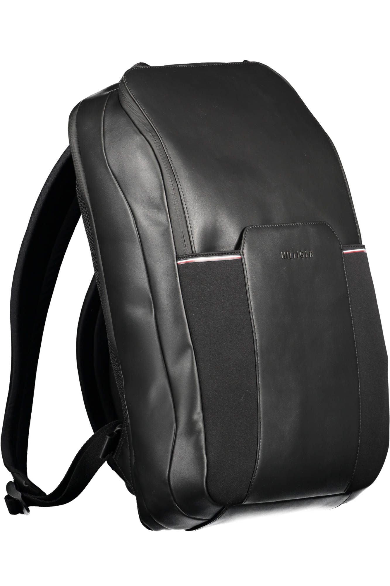 Sleek Black Eco-Friendly Backpack