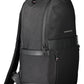 Sleek Black Nylon Everyday Backpack