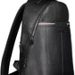 Classic Black Urban Backpack with Contrast Details