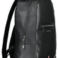 Sleek Urban Backpack with Contrasting Details