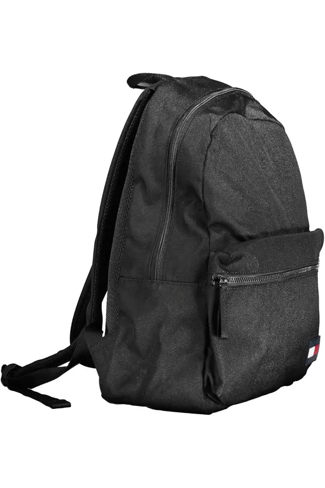 Sleek Urban Backpack with Logo Detailing