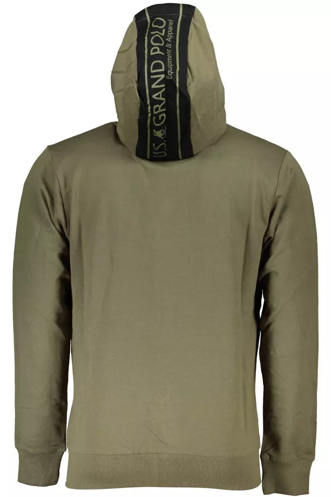 Timeless Green Hooded Sweatshirt