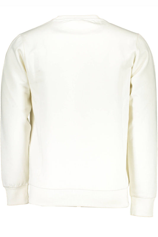 Grand Polo White Sweatshirt - Classic Elegance