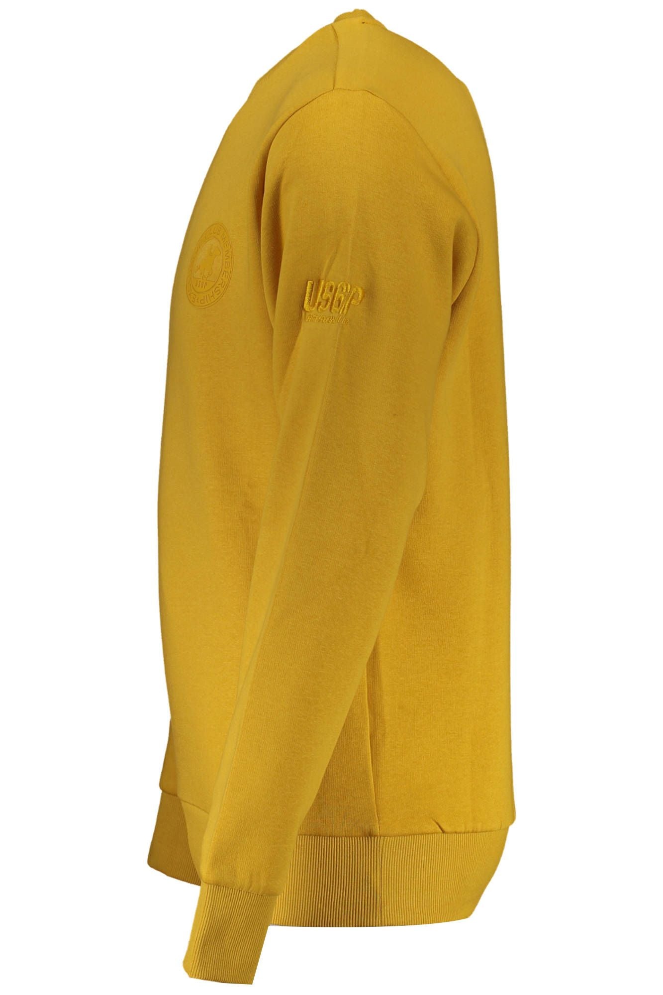 Classic Yellow Long-Sleeve Sweatshirt