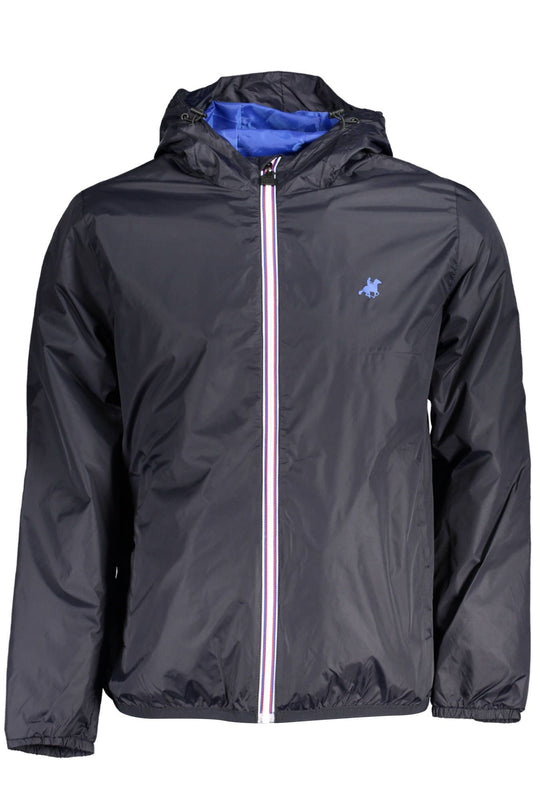 Sleek Waterproof Hooded Men's Jacket