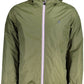 Elegant Waterproof Green Hooded Jacket