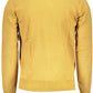 Elegant Long-Sleeved Yellow Sweater