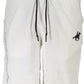 Elegant Sporty White Polo Shorts