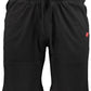 Elegant Sporty Shorts with Embroidery Detail