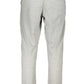 Elegant Gray Sports Pants with Refined Detailing