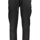 Elegant Black Sports Pants with Ankle Cuff