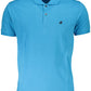 Sleek Light Blue Short-Sleeved Polo