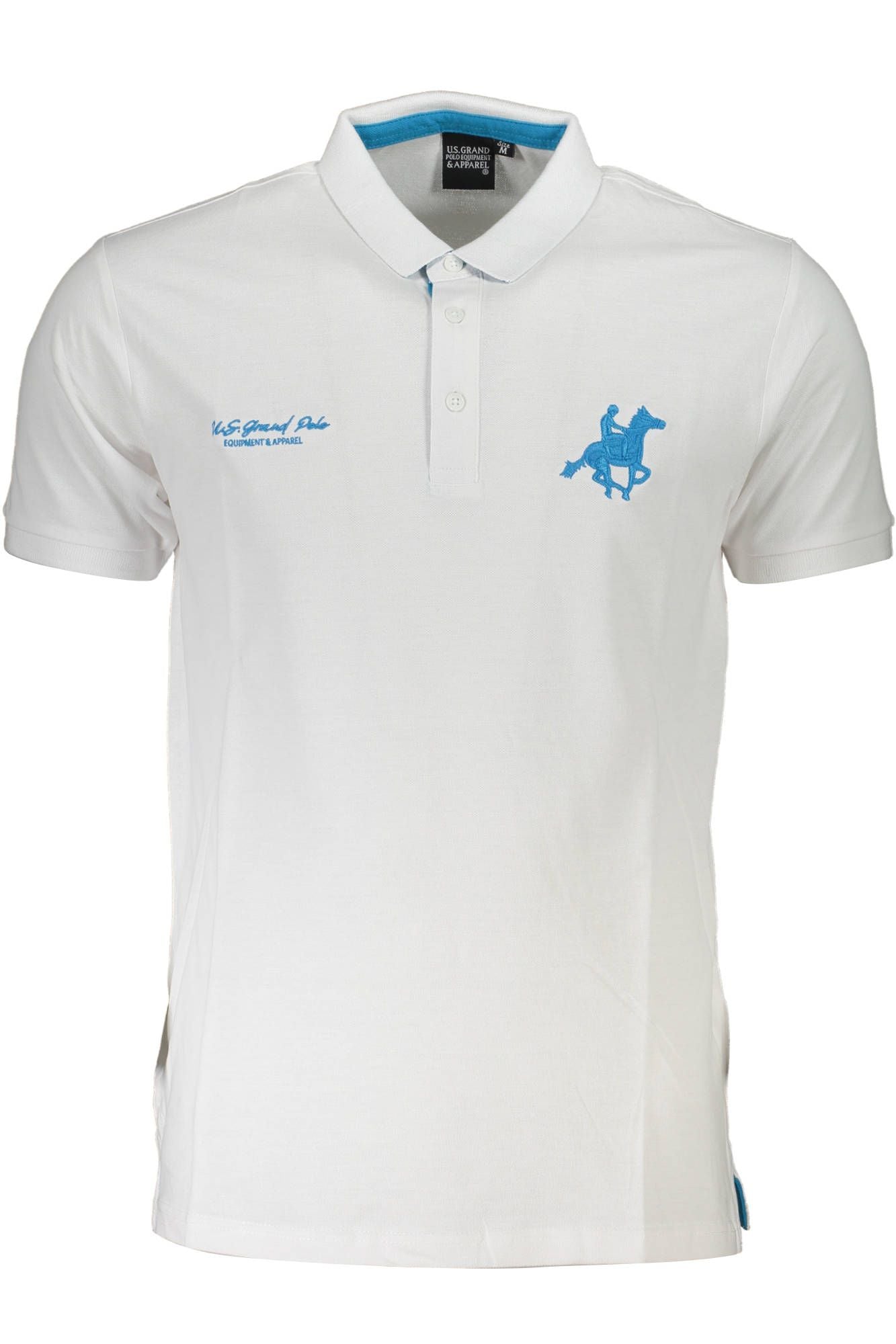 Classic Short-Sleeved White Polo