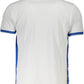 Elegant Contrasting Polo with Embroidery