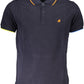 Elegant Embroidered Polo with Contrasting Details