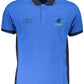Chic Short-Sleeved Polo with Contrasting Embroidery