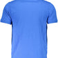 Elegant Short-Sleeve Blue Polo for Men