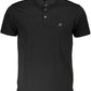 Elegant Mandarin Collar Polo - Short Sleeved