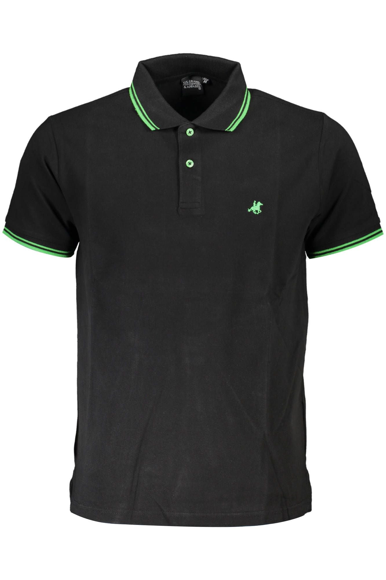 Elegant Contrast Detail Polo Shirt