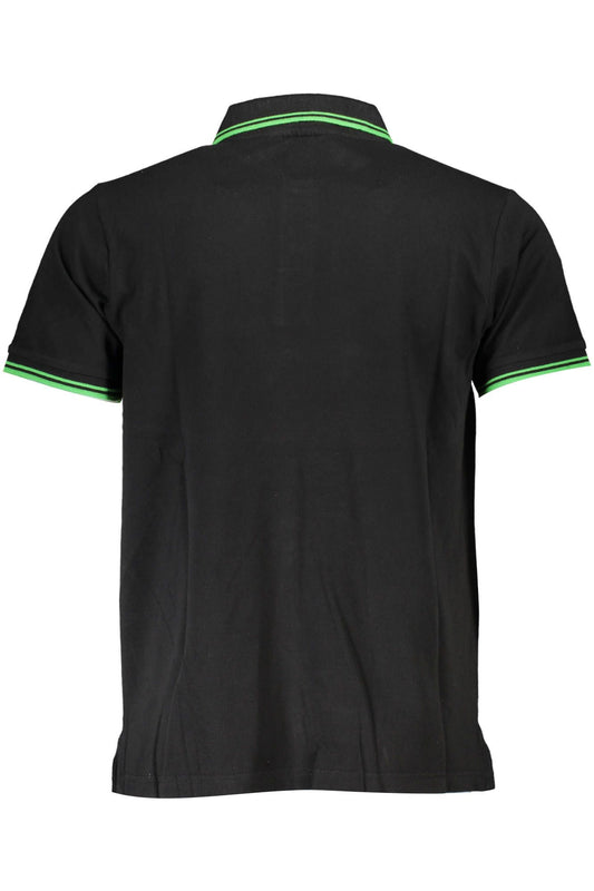 Elegant Contrast Detail Polo Shirt
