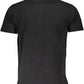 Elegant Black Polo with Embroidery Detail