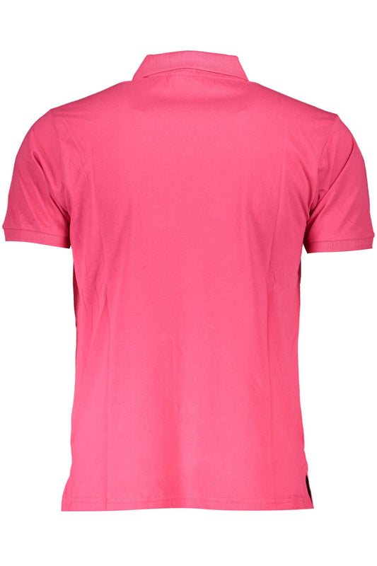 Pinky Elegance Cotton Polo Shirt