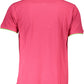 Elegant Pink Embroidered Polo for Sophisticated Style
