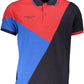 Elegant Red Cotton Polo Shirt with Contrasting Details