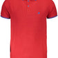 Elegant Short-Sleeved Polo with Contrasting Details