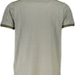 Classic Short-Sleeved Green Polo with Embroidery
