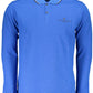 Elegant Long-Sleeved Polo with Contrasting Details