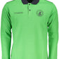 Elegant Long-Sleeve Polo with Contrasting Details