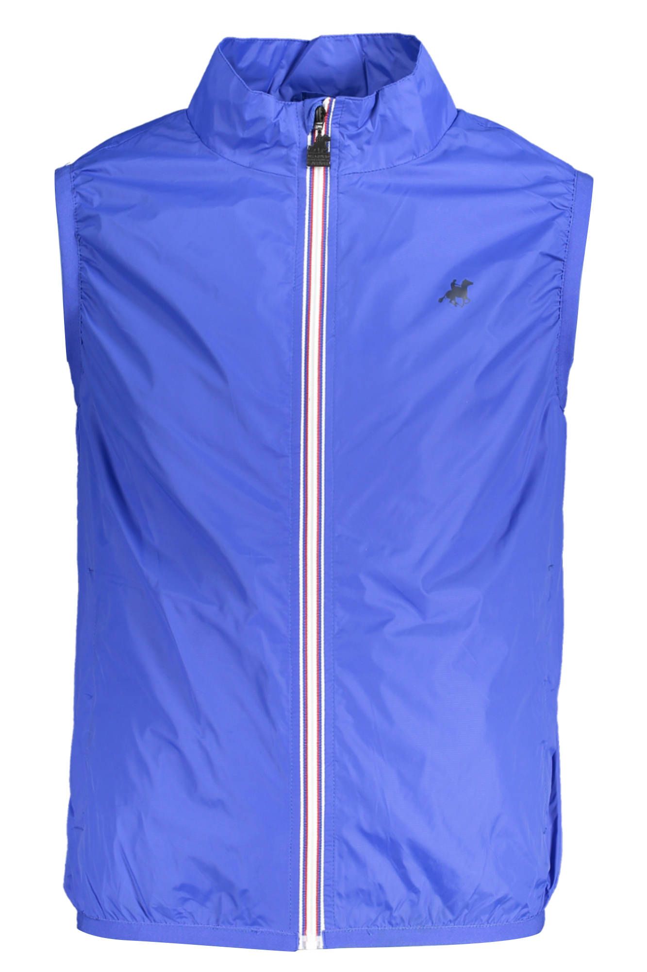 Sleeveless Waterproof Blue Jacket