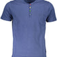 Chic V-Neck Polo with Embroidered Logo