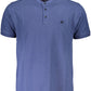 Chic Mandarin Collar Polo with Embroidery