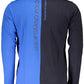 Elegant Blue Contrasting Detail Tee