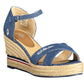 Chic Ankle Strap Wedge Sandals