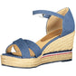 Chic Ankle Strap Wedge Sandals