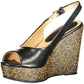 Chic Strappy Wedge Sandals - 11cm Elevated Elegance
