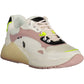 Chic Contrasting Lace-up Sneakers