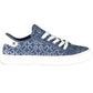 Chic Blue Lace-Up Sports Sneakers