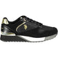 Chic Contrast Lace-up Sneakers with Memory Sole