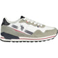 Sleek White Sneakers with Memory Sole