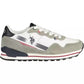 Chic White Sneakers with Memory Foam Sole