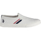 U.S. POLO ASSN. Sleek White Sneakers with Logo