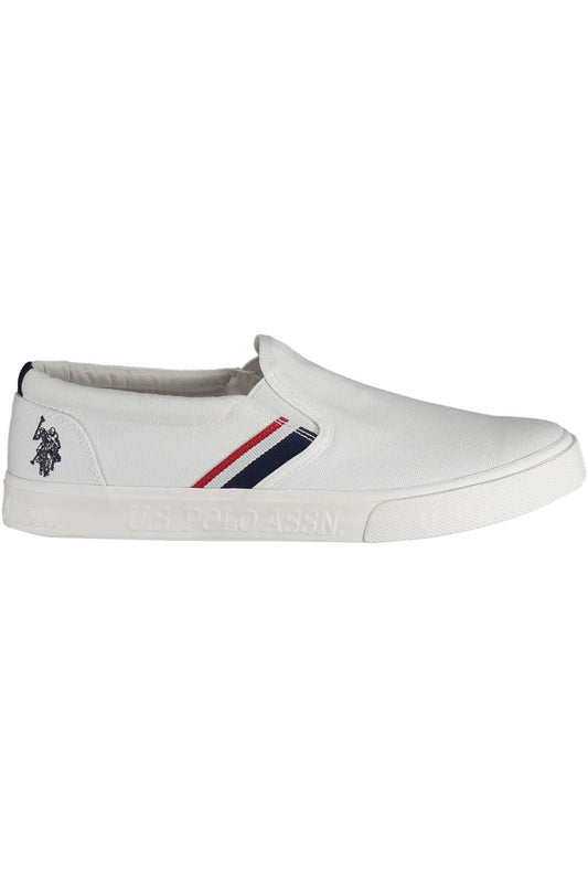 U.S. POLO ASSN. Sleek White Sneakers with Logo