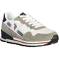 Sleek White Sneakers with Memory Sole