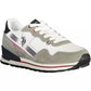 Chic White Sneakers with Memory Foam Sole