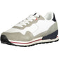 Sleek White Sneakers with Memory Sole