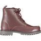 Equestrian Charm Lace-up Leather Boots